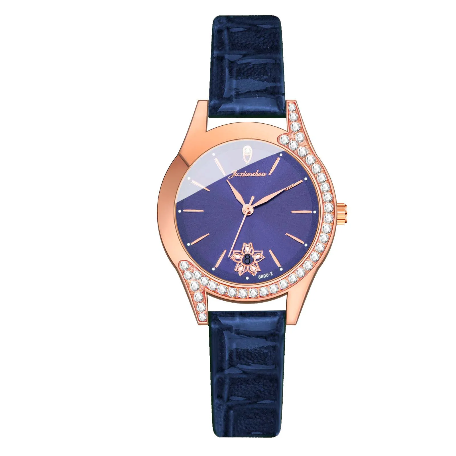

Luxury Quartz Watches For Women Fashion Watch Clock Leather strap Casual Wristwatch Crystal Jewelry ас деские наѬђне W1
