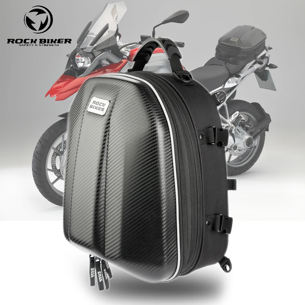 

2020 Водонепроницаемая мотоциклетная сумка, многофункциональная карбоновая ткань Оксфорд, мотоциклетная сумка для заднего сиденья, вместит...