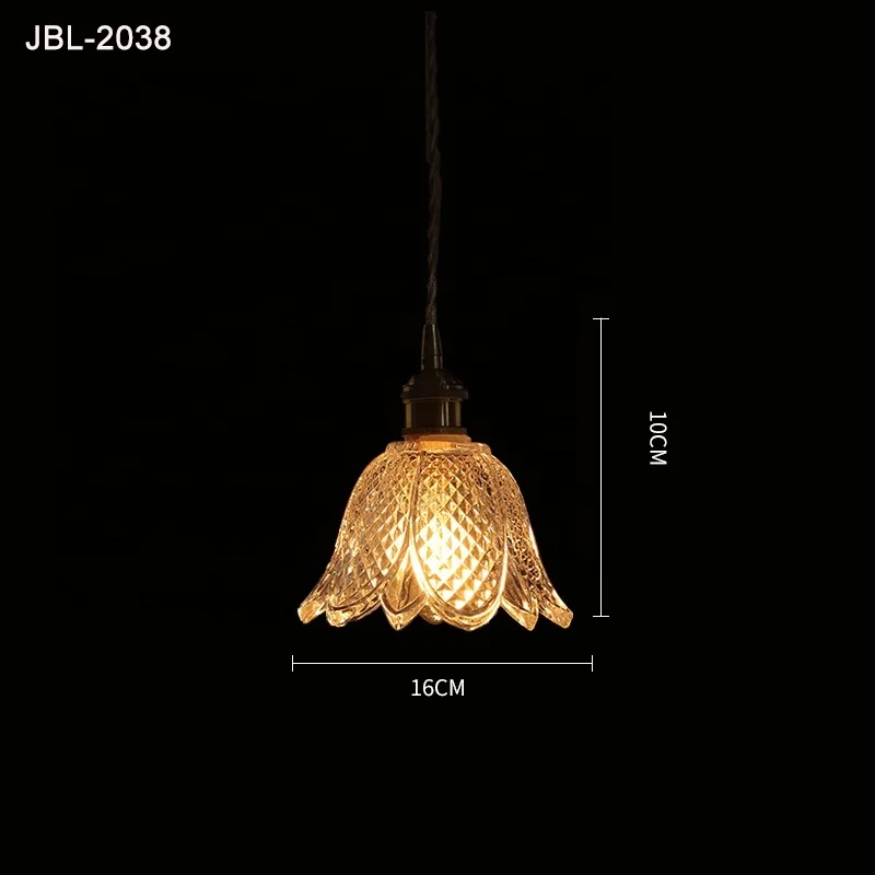 Лофт подвесные промышленные лампы Современная хрустальная люстра из стекла для