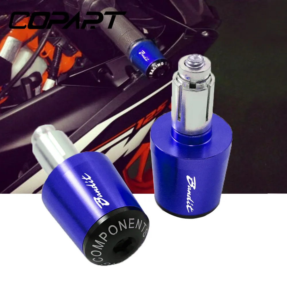 Для SUZUKI GSF 250 600 600S 650 650S 650N 1200 1250 Bandit 650S Мотоцикл с ЧПУ 7/" 22 мм Руль ручками рукоятка конец Кепки
