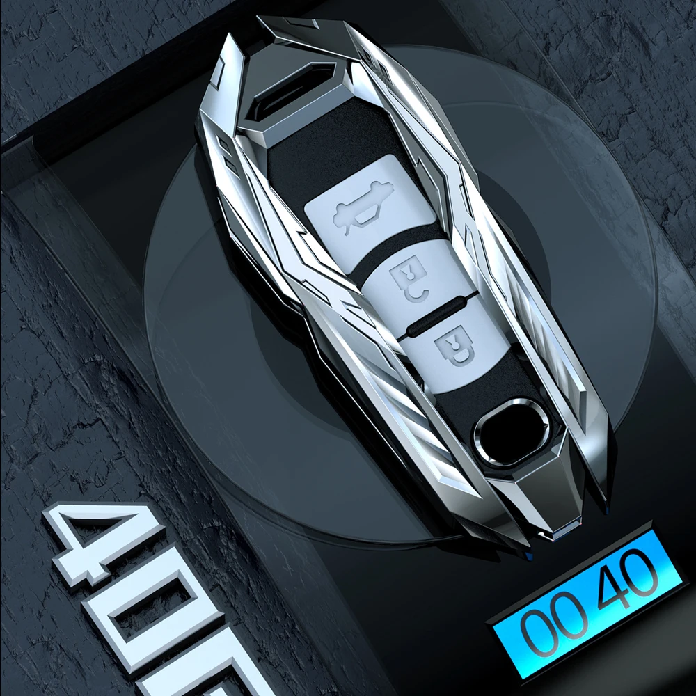 

Zinc Alloy Car Key Cover Remote Fob Case For MAZDA 2 3 5 6 CX-3 CX-5 CX-7 CX-9 Speed Miata MX5 Shell Jacket Protector 2 3 BTN