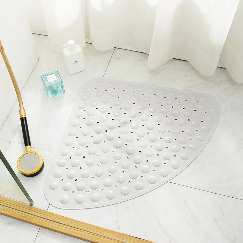 

54x54cm Bathroom Anti-Slip Mat Rubber Suction Shower Mat Foot Massage Pad Large Safety Bathmat Carpet Shower Accessories Bathtub