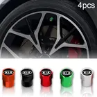 4 шт. колпачок клапана автомобильной шины наклейка пылезащитный колпачок для шины для Kia Sportage Ceed Rio Picanto Sorento Rio 3 Rio 4 soul K2 K3 аксессуары