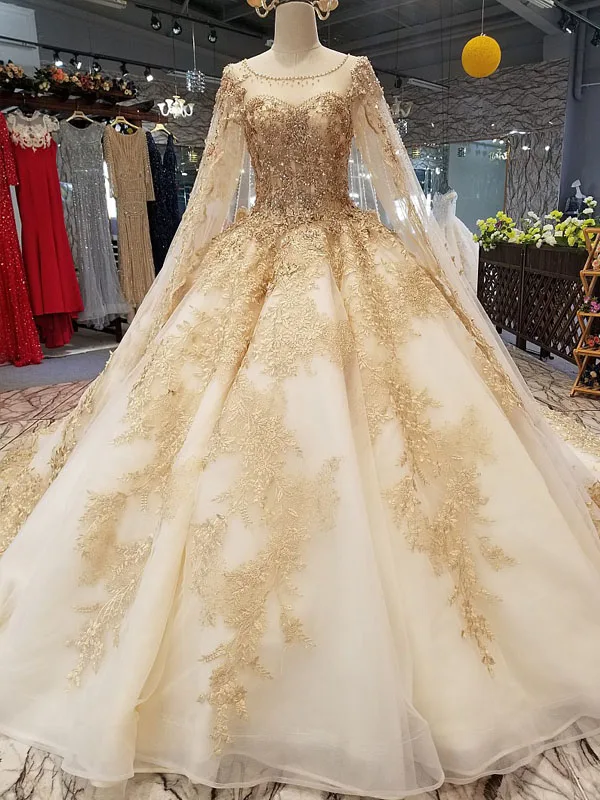 style 2 with cape LS41106 роскошное вечернее платье с вуалью с вырезом «лодочка средней длины бальное платье с рукавами Золотой кружевное платье в деловом стиле Вечеринка robe de soir e - Цвет: style 2 with cape
