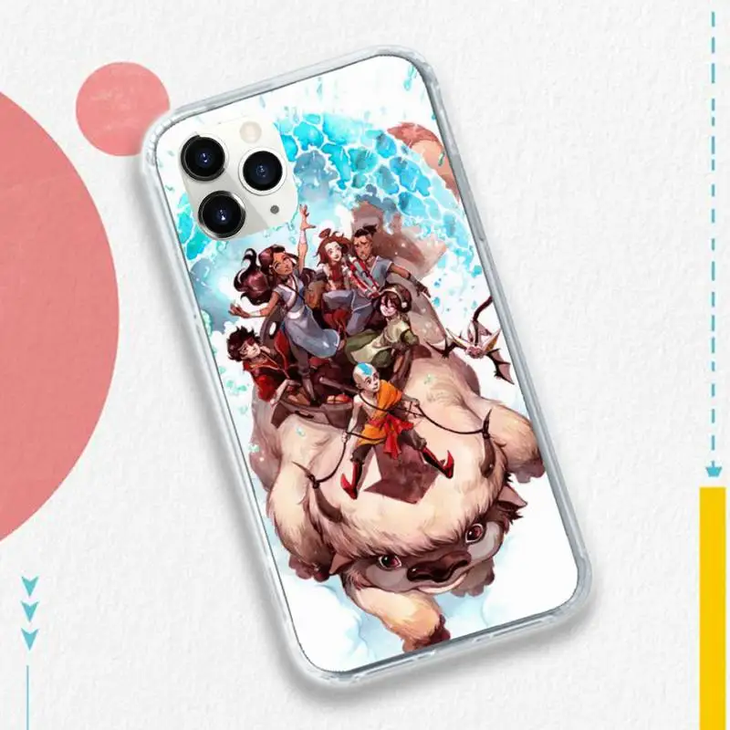 

Japan anime Avatar The Last Airbender Phone Cases for iPhone 11 12 pro XS MAX 8 7 6 6S Plus X 5S SE 2020 XR
