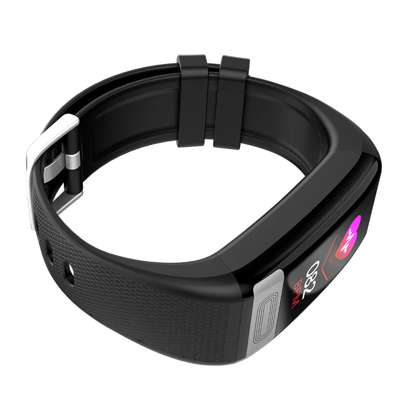 

C20S Fitness Tracker Smart Wristband Blood Pressure Heart Rate ECG Monitor 6 IOS Android Q Sport Bracelet