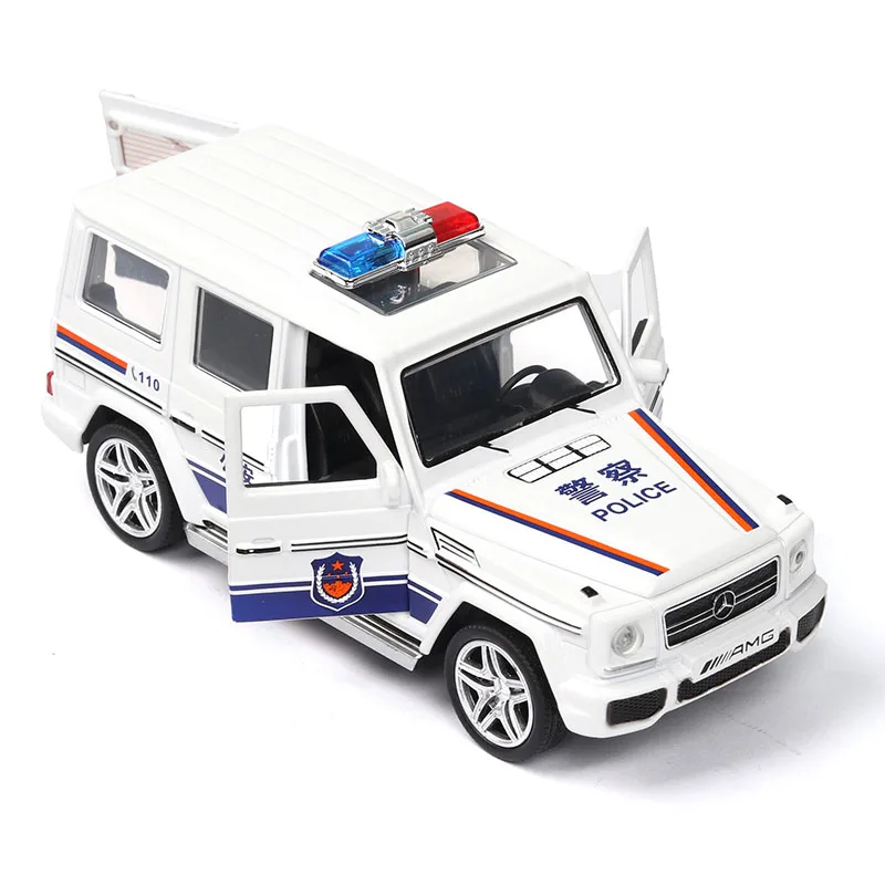 Литые и игрушечные машинки модель G63 Полицейская машина 1:32 имитация