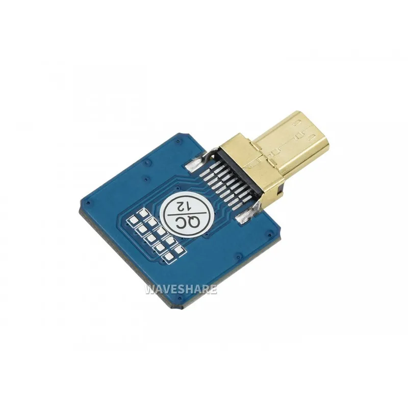 

Micro HDMI Adapter for DIY HDMI Cable, Horizontal/Straight Connector