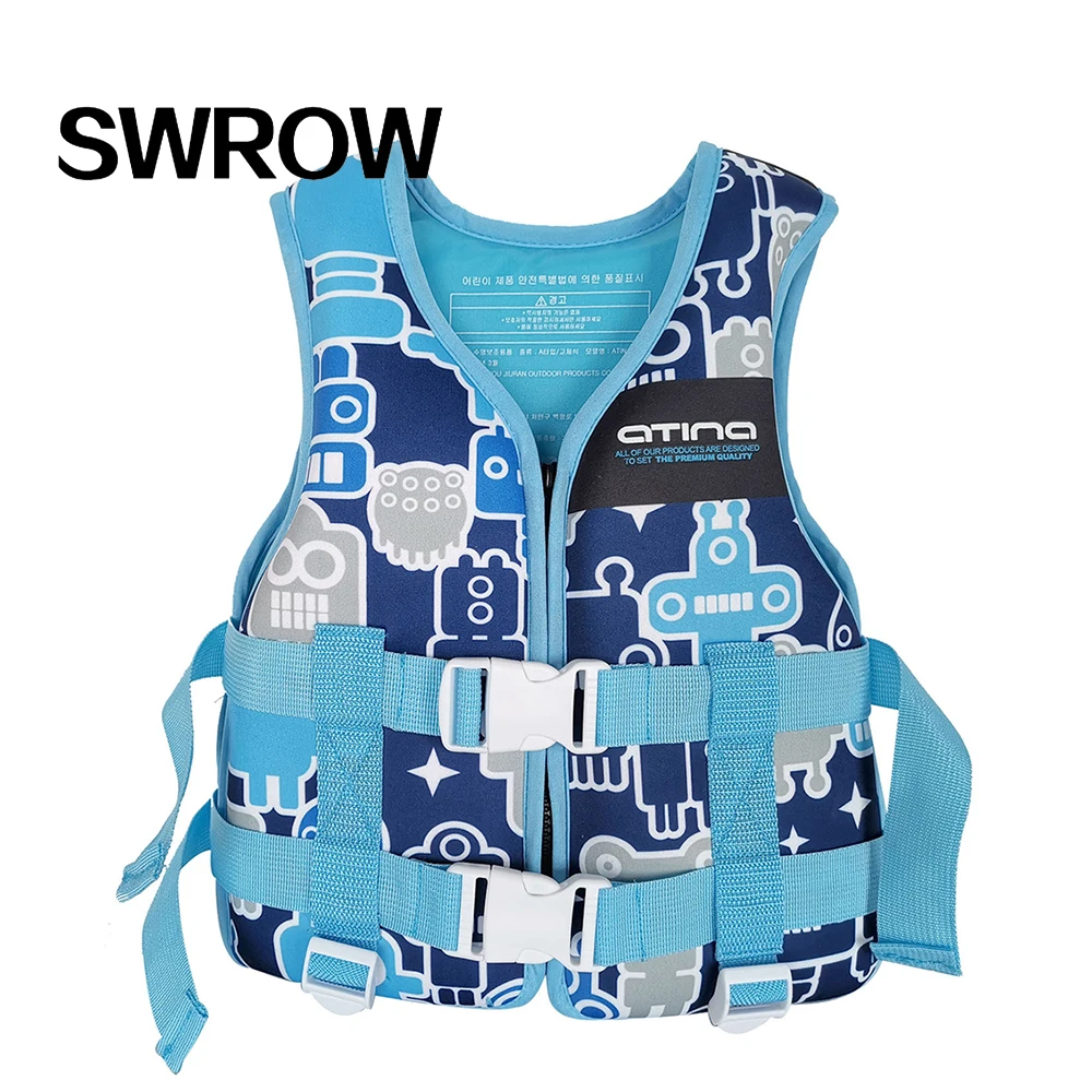 

Children's Water Sports Life Jackets Portable Breathable Swimming Life Jackets Swimming Pool Swimming Buoyancy Vest 20-30 KG