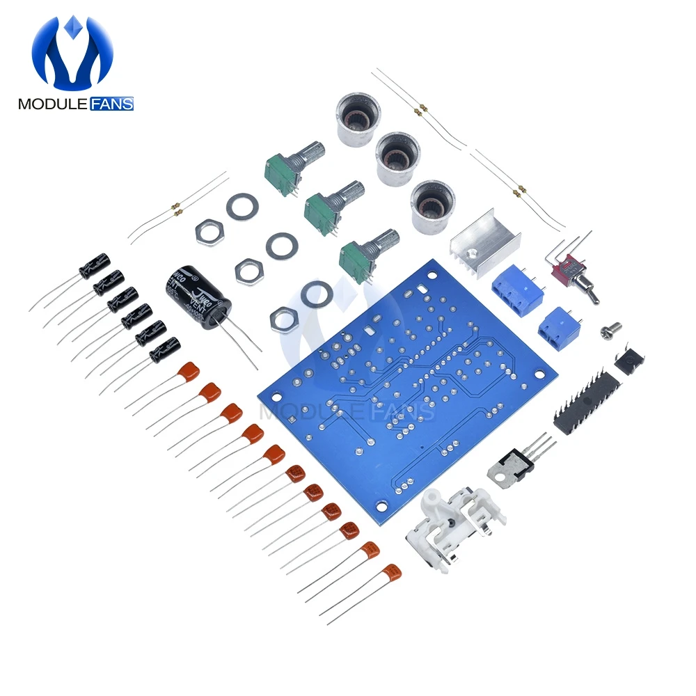 Комплект сделай сам LM1036 плата контроля громкости регулятора температуры