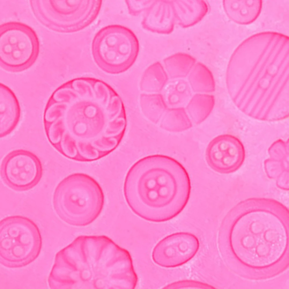 Рождественские силиконовые кнопки форма для торта Конфета Печенье Шоколад сахар