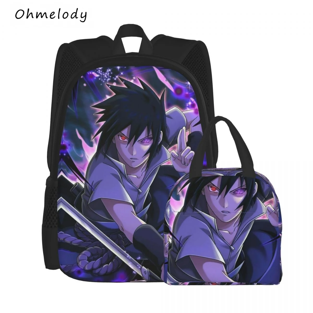 

My Hero Academia Children School Backpack Lunch Bags Teenage Anime Book Bags Insualted Cooler Bags Cartoon Casual Daypack