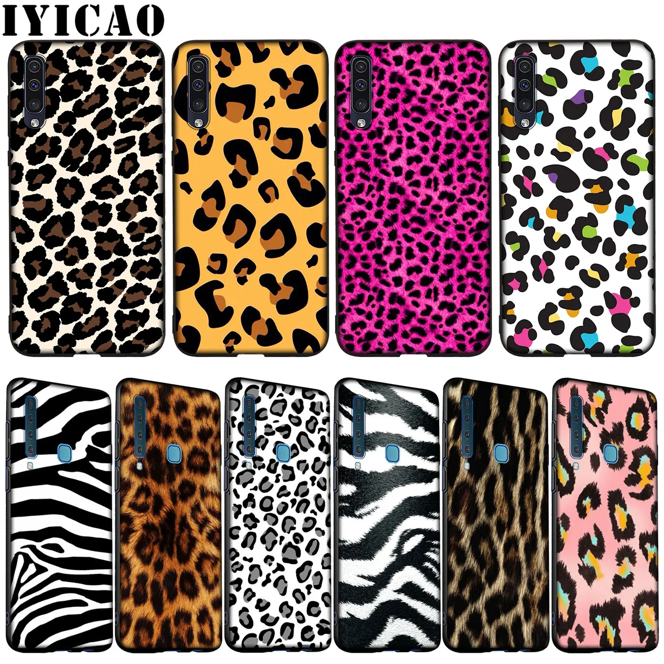 Мягкий силиконовый чехол Leopard love для Samsung Galaxy A70 A60 A50 A40 A30 A20 A10 M10 M20 M30 M40 A20E |