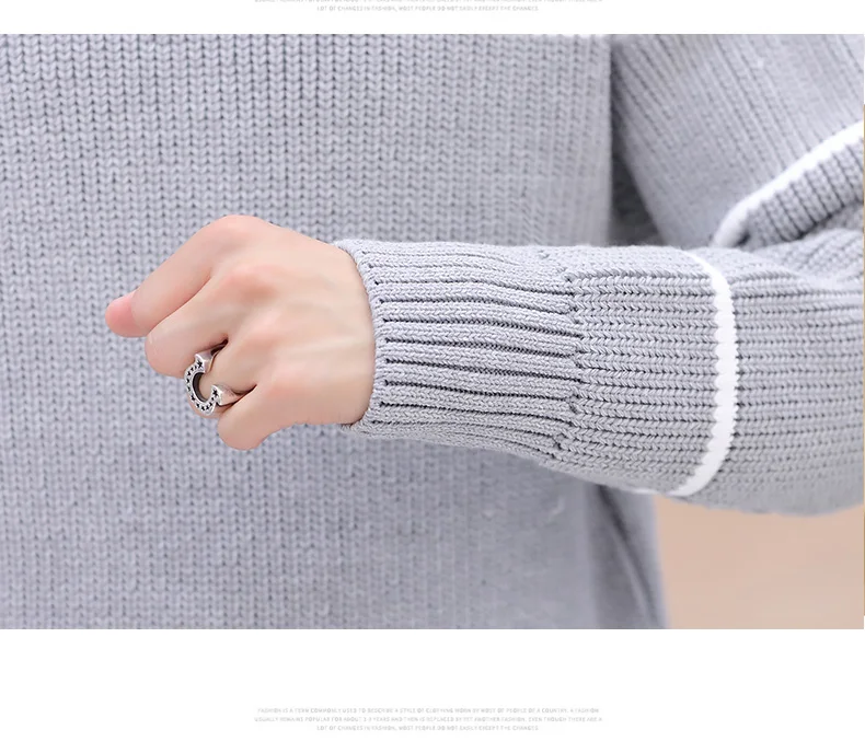 Winter High Neck Thick Warm Sweater Men Turtleneck Brand Mens Sweaters Slim Fit Pullover Men Knitwear Male clothes