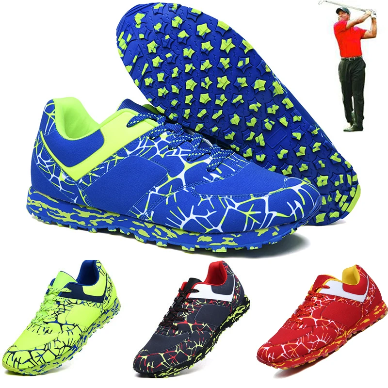 

Athletic Trainers Men Golf Shoes Women Comfortable Anti Slip Sneakers Unisex Golf Sport Training Shoes Size 35-45