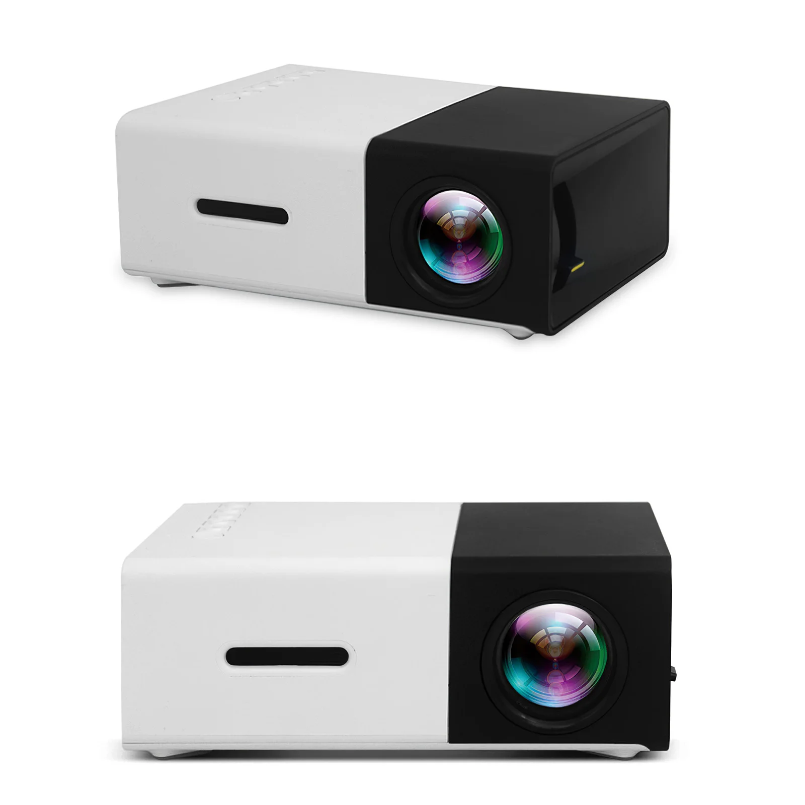 

Portable Projector 1080P Video Projector For Home Theater Movie Projector With USB AV Interface Outdoor Movie Projector