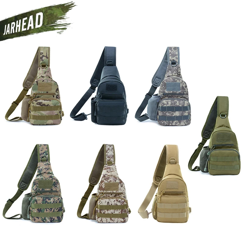Уличные сумки Оксфорд рюкзак тактический Molle нагрудный пакет один Слинг Сумка через плечо сумка для альпинизма походная сумка
