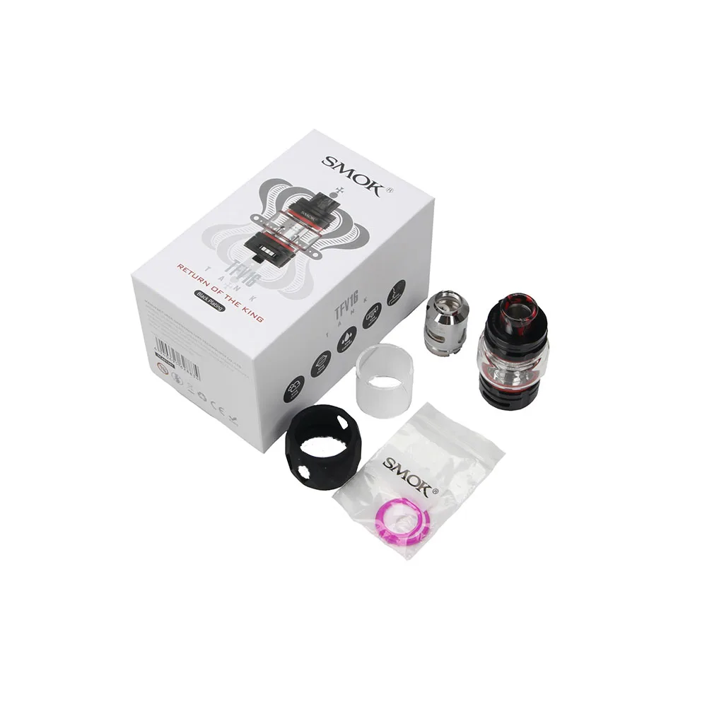 Аутентичный SMOK TFV16 бак 9 мл электронная сигарета распылитель 510 нить TFV 16 сетка