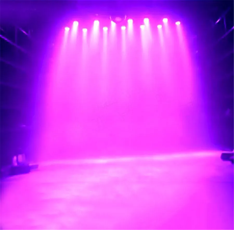 Thrisdar 36x3 Вт RGB Светодиодный прожектор с дистанционным управлением DMX512