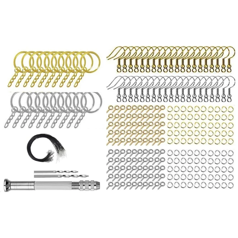 

1 Set Key Chain Split Rings Pendants Keychain DIY Crafts Epoxy Resin Accessory