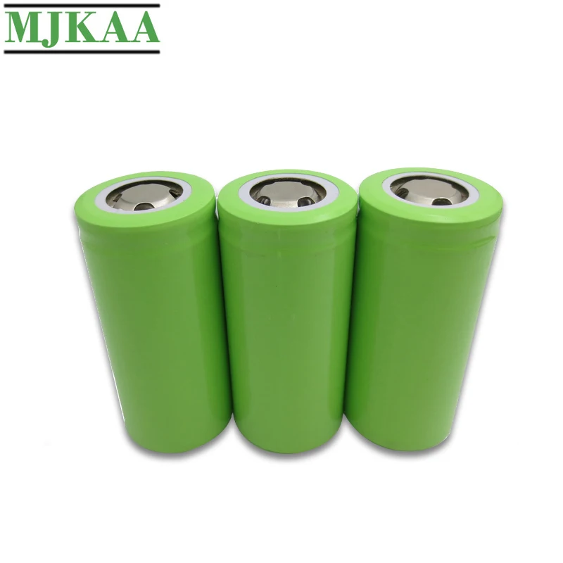 MJKAA 4 шт 32650 Аккумулятор 6000mAh 3 2 V LiFePO4 33A 55A аккумуляторы с плоским верхом |