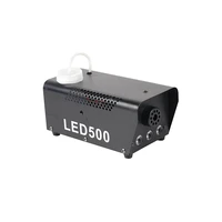 mini 500w rgb wireless remote control fog machine pump dj disco smoke fogger for party wedding christmas stage effects machine