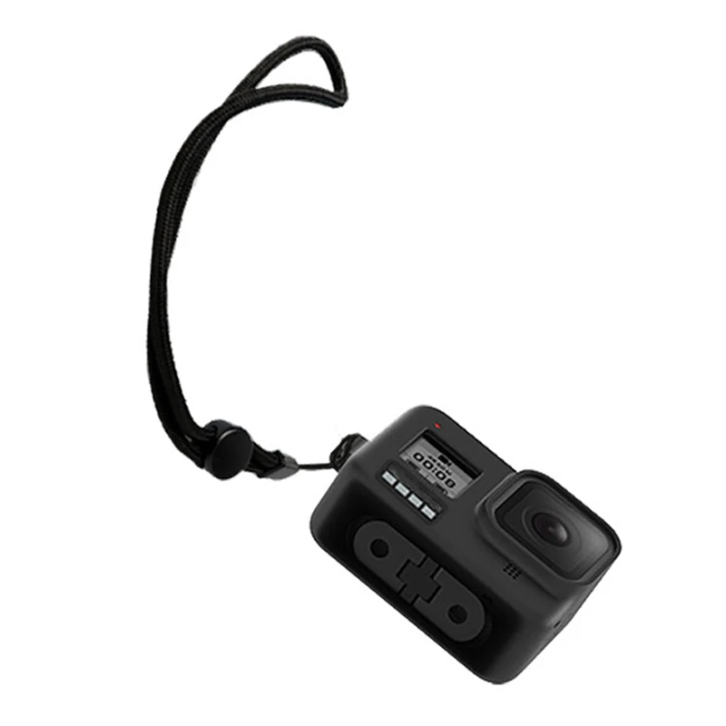 Для GoPro Hero 8 Black Аксессуары Анти осенний защитный чехол силиконовый чехол|Корпусы