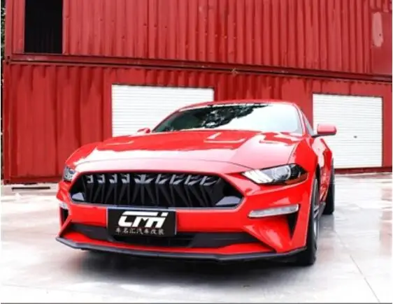 New Mustang ABS краска автомобильный передний бампер гонки гриль решетка Вокруг