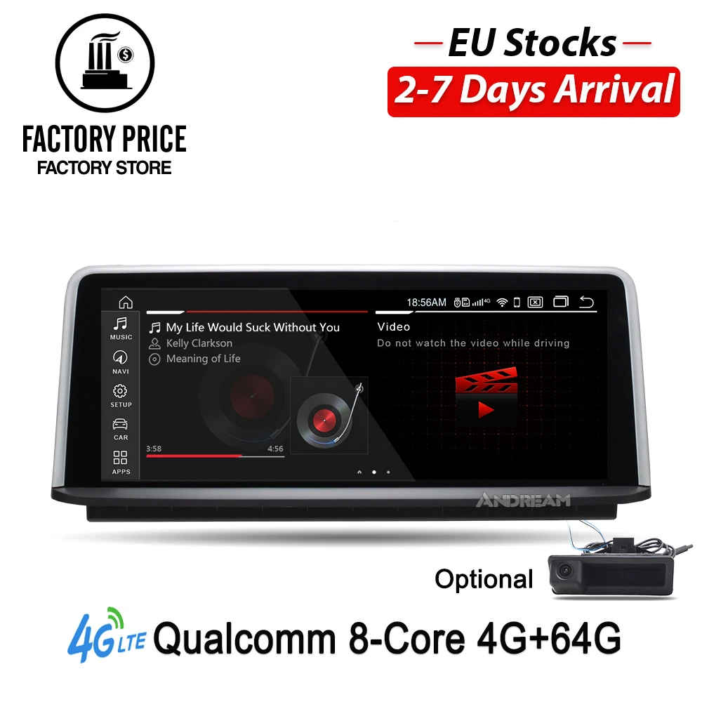 10 25 &quotВосьмиядерный 4G + 64G LTE Android 9 IPS для BMW СЕРИИ 3 F30 F31 F34 серии 4 F32 F33 F36 GPS Bluetooth