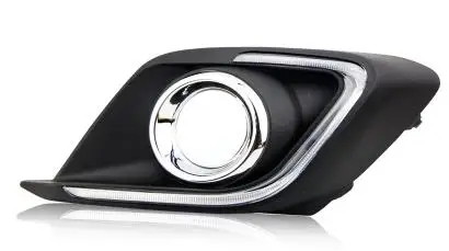 DRL для Mazda 3 azda3 Axela светодиодный DRL дневные ходовые огни Дневной светильник противотуманная фара с сигналом поворота светильник - Цвет: Type B