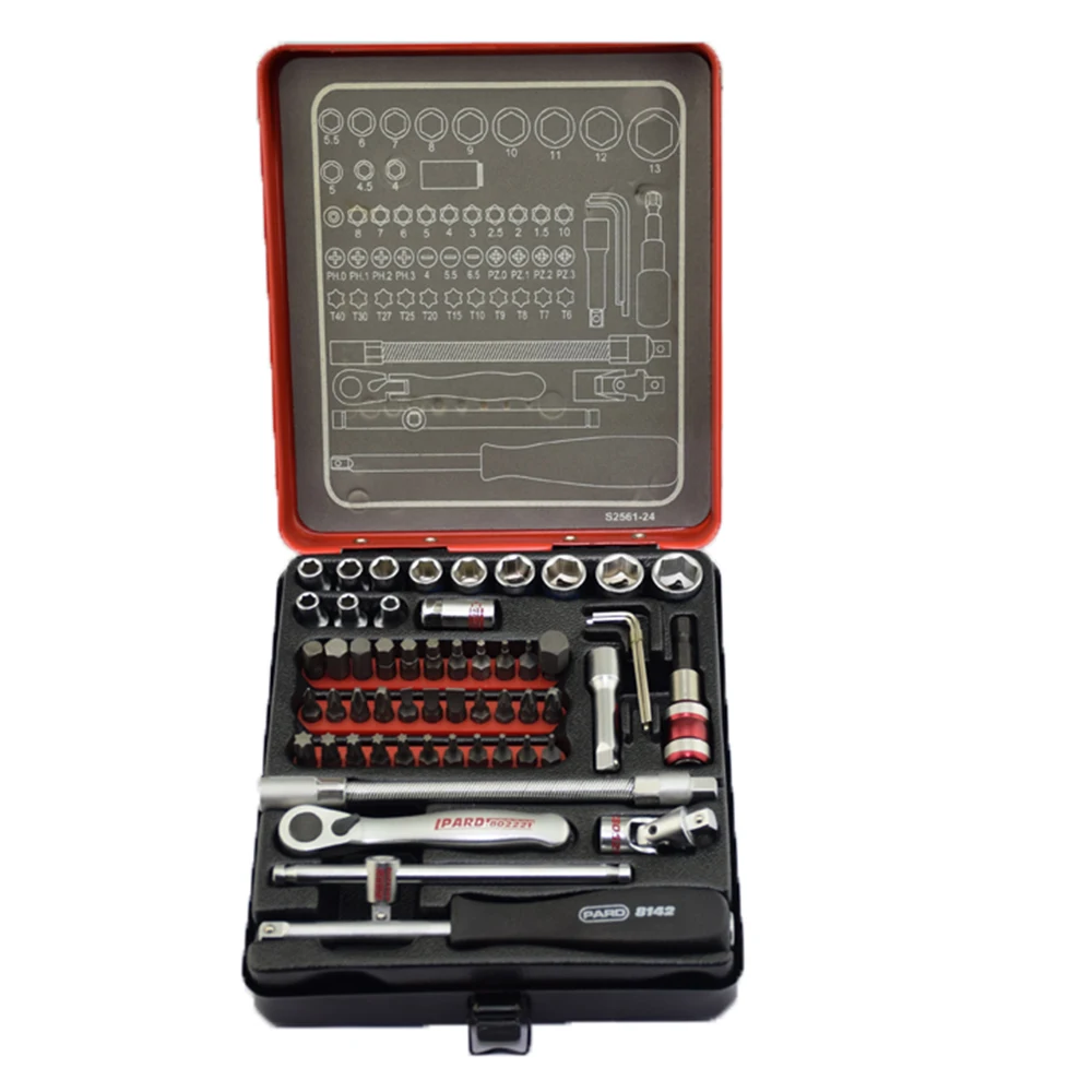 Высокое качество 56 шт. Мини Храповым механизмом для шлица звездочка Набор