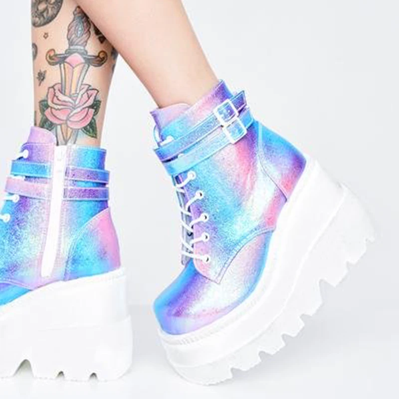 Женские кроссовки Коллекция 2020 года Обувь увеличивающая рост Большие размеры 43