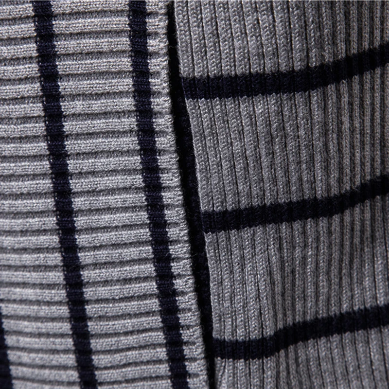 Зима 2019 Мужской Повседневный свитер пальто мужское теплое плотное облегающий