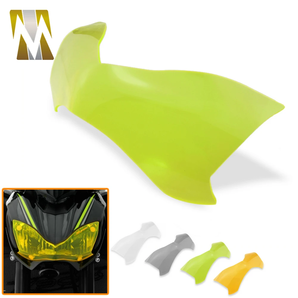 

For KAWASAKI Z900 Z 900 Z-900 2017 2018 2019 Motorcycle Front Headlight Screen Lens Cover Light Shell Lamp Housing Head Lamp