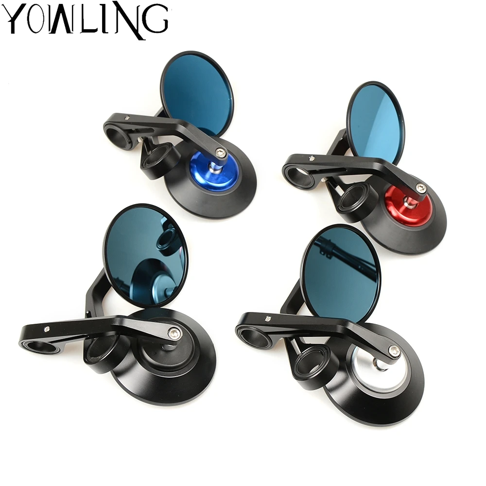 

Motorcycle Bike 7/8'' 22mm Bar End Side Rear View Mirror For BMW Ducati Aprilia Victory Triumph honda CBR650R CB650R CBR125R