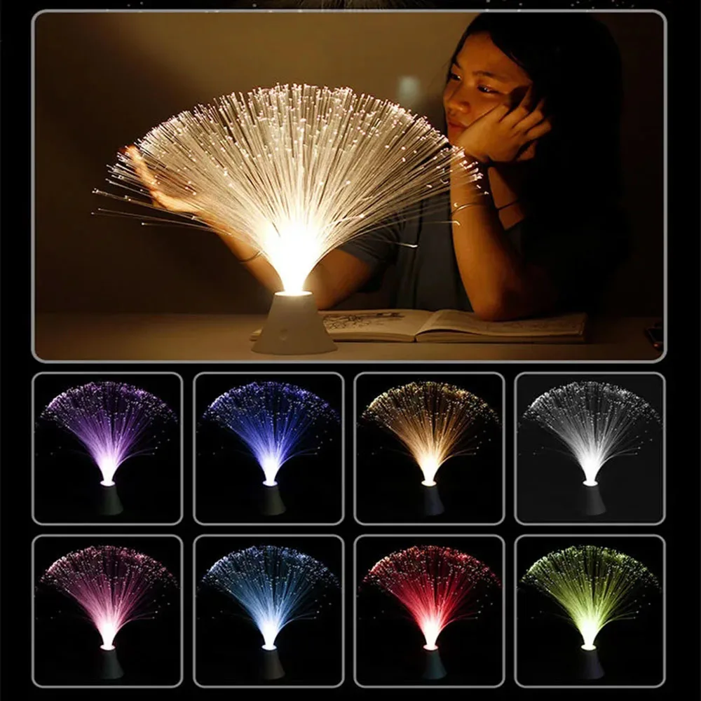 

USB Luminous Creative Fantasy Starry Sky Net Red Fiber Optic Light Starry Night Light Bedroom Led Girl Decorative Table Lamp