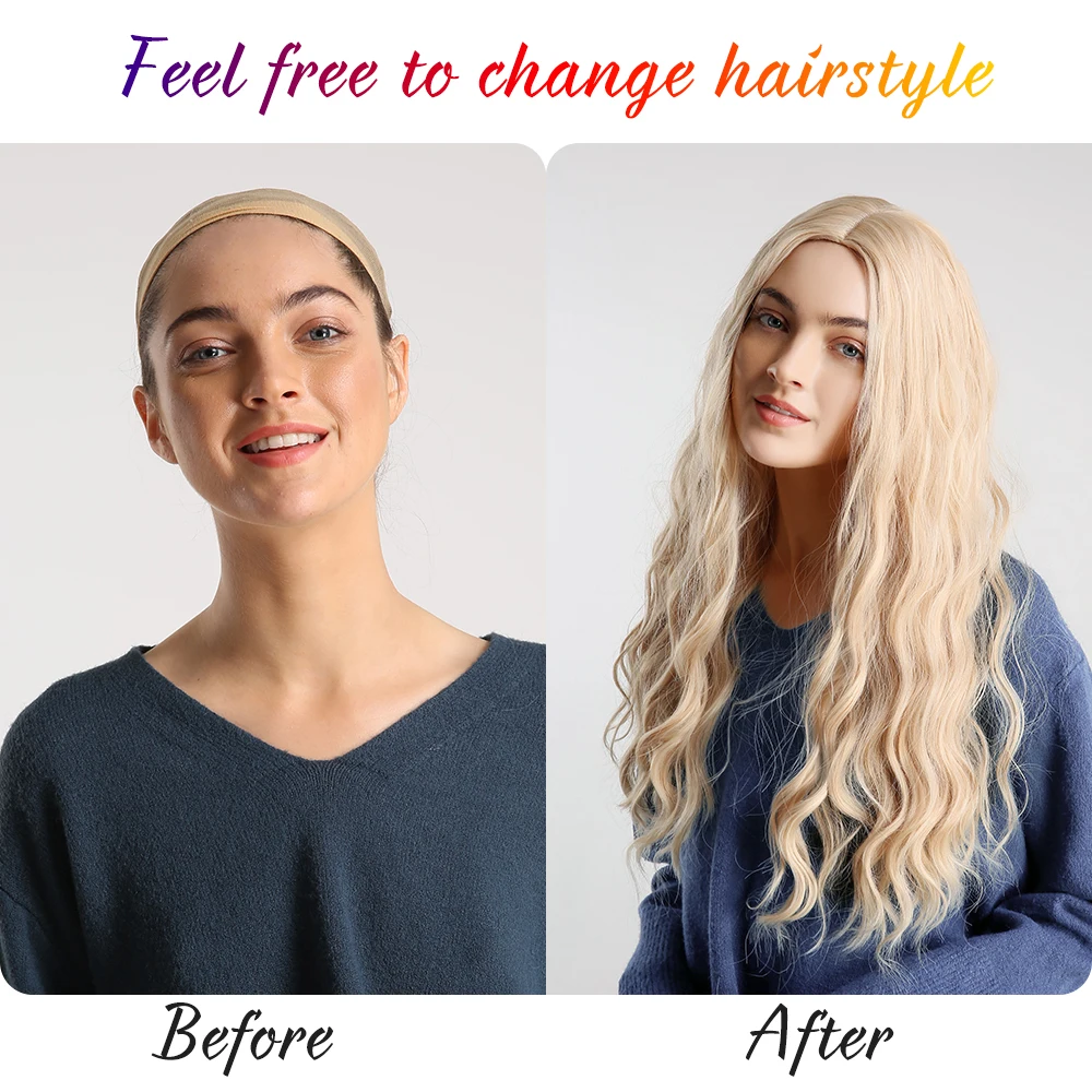 Inhair Cube 26 &quotочаровательные длинные волнистые волосы синтетические парики