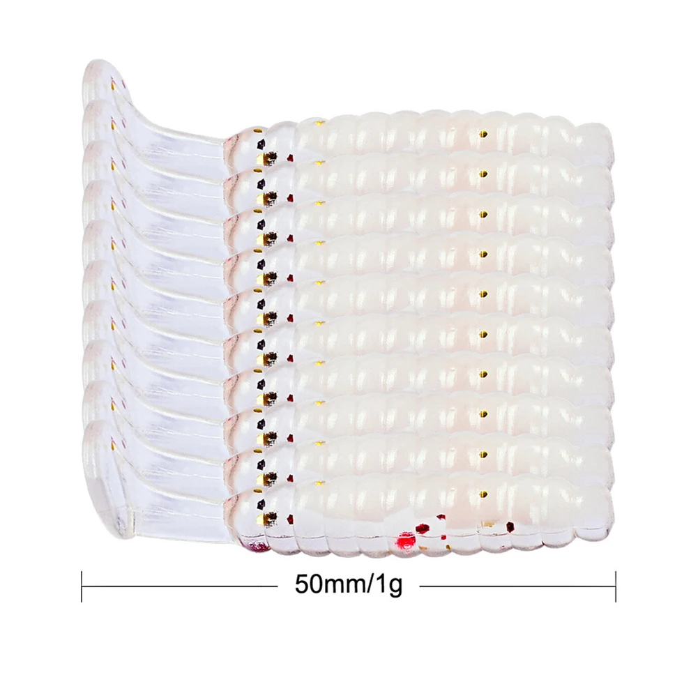 10 шт. рыболовные приманки с т-образным хвостом | Спорт и развлечения