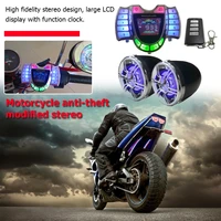 motorcycle speaker mic tf radio usb charger audio system with hy 007 for outdoor personal motorcycle accessories