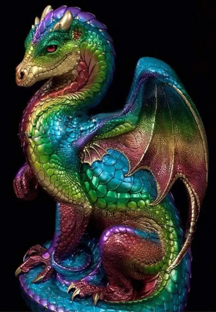 

Diamond Painting Kits - Dragon Full Colors PIX-507