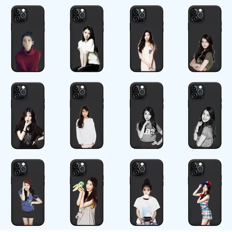 

IU Phone Case For iPhone 13 12 11 mini pro XS MAX 8 7 6 6S Plus X SE 2020 XR