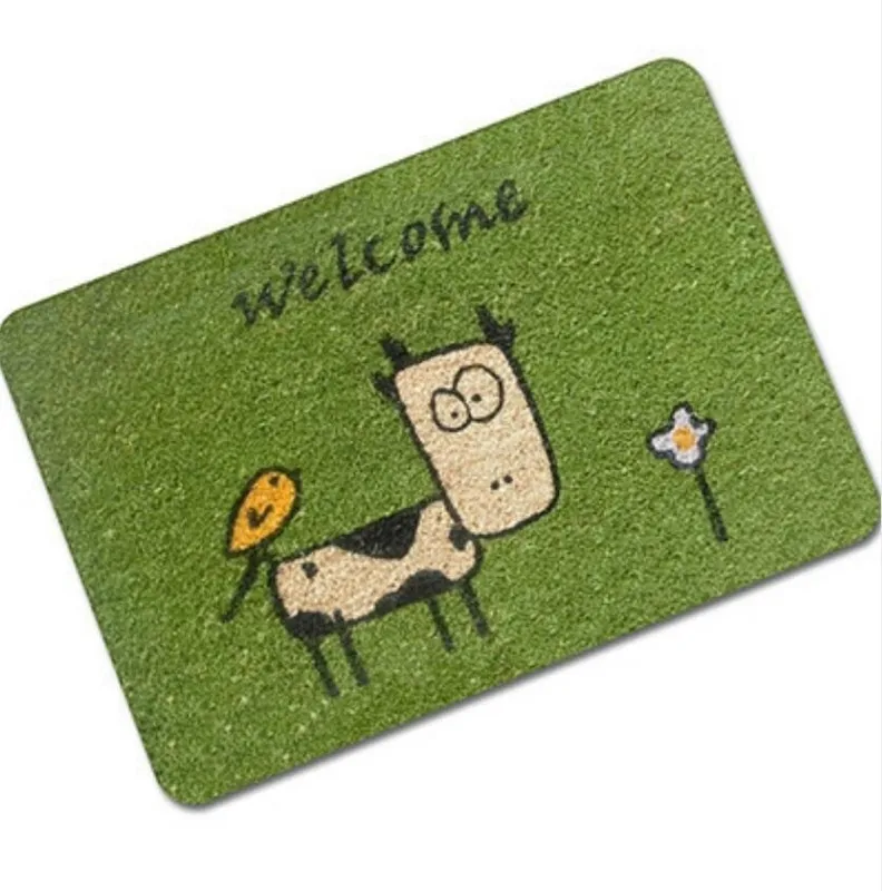 Милый фланелевый напольный коврик BLRISUP в виде животного из мультфильма свиньи