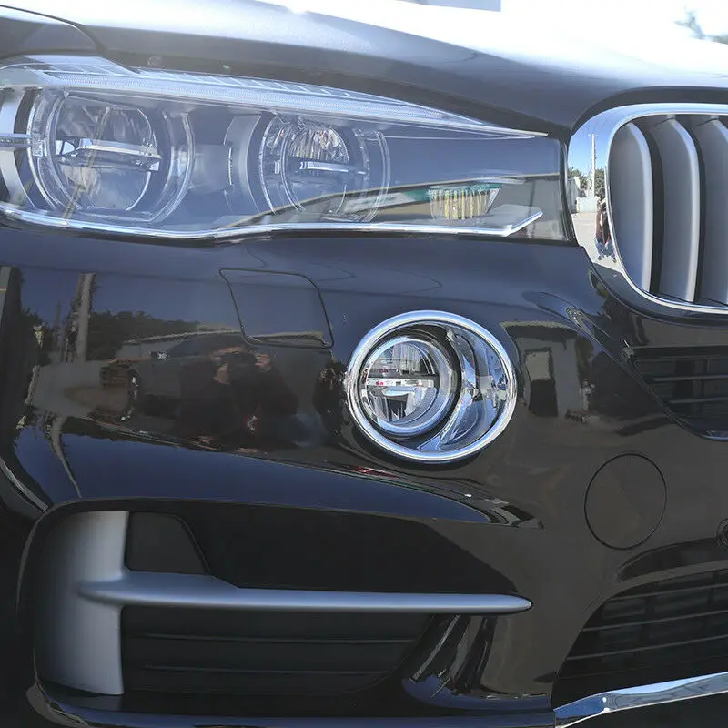 Декоративное кольцо для передней противотуманной фары BMW X5 F15 2014 2018|Лепнина