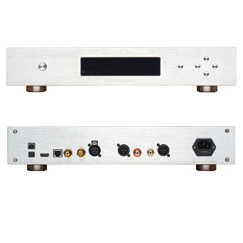 R 008 L.K.S MH DA004 Flagship Dual ES9038pro DAC USB DSD фемто часы XLR PCM и декодирование