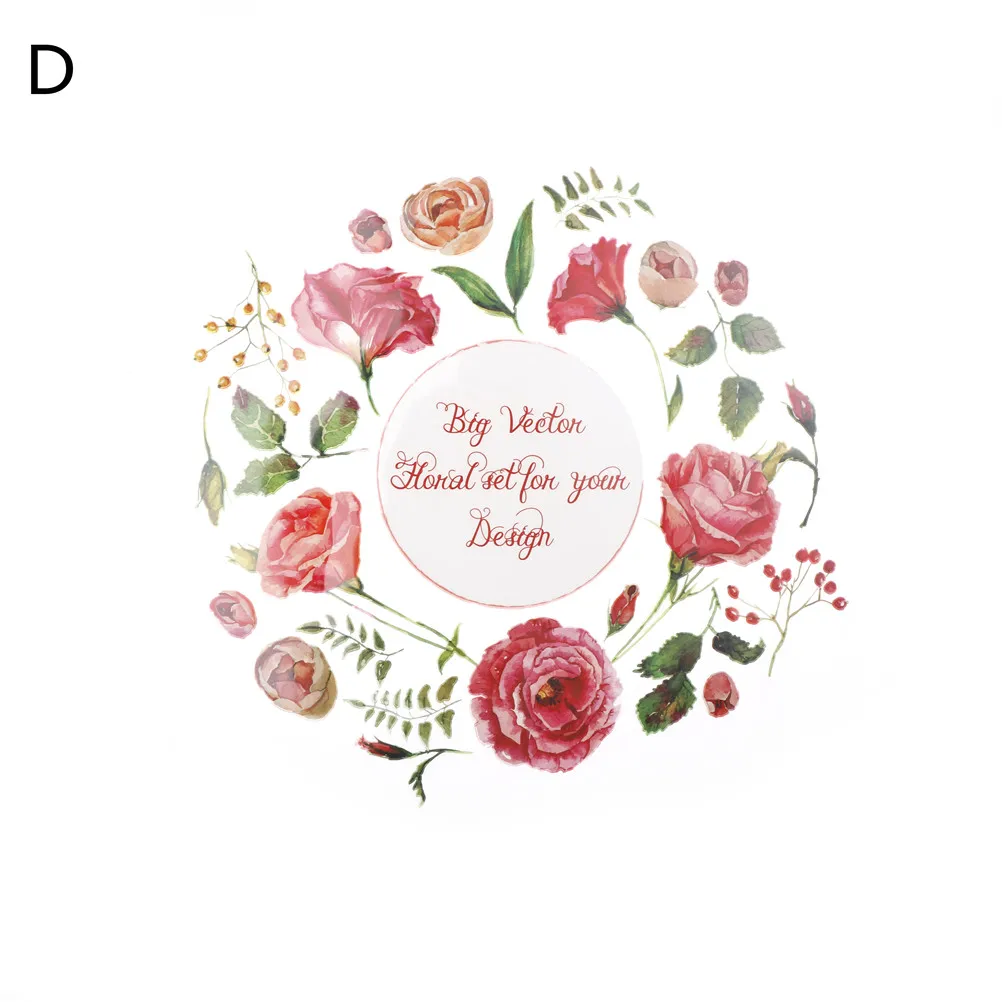 

1pc DIY Accessory A-level Washable Heat Transfer Ironing Stickers AppliquesColorful Flowers Patch 4Styles