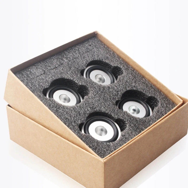 4 шт. Алюминий акустические шипы Стенд Подставка для ног усилитель ЦАП Декодер