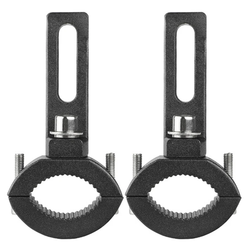 

2X Universal Motorcycle Headlight Mount Bracket 50-60mm Adjustable Headlamp Holder Fork Clamp Mount