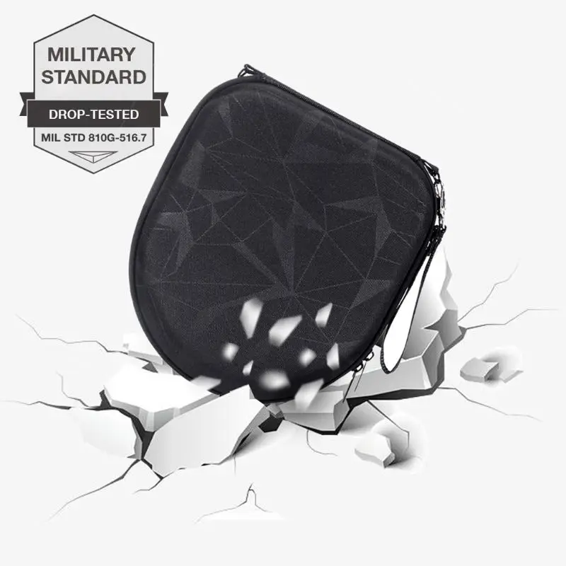 Чехол для наушников портативный жесткий с шумоподавлением 700 | Электроника