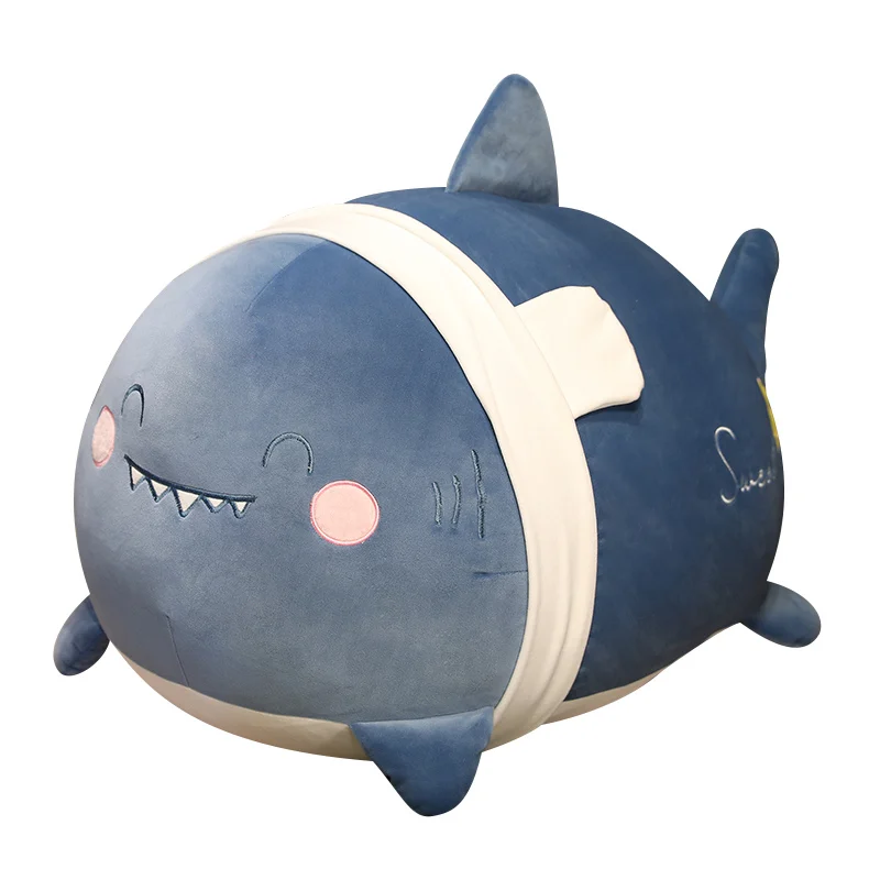 

Cute Cartoon Creative Chubby Dinosaur Shark Husky Rabbit Plush Toy Pillow Soft Sofa Cushion Child Kawaii Toy Girl Birthday Gifts