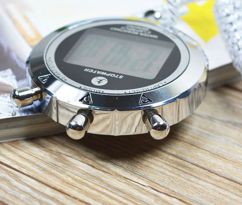 Секундомер с гальваническим покрытием секундомер 2 оборотами спортивный